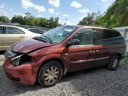 Chrysler Town & Country Touring salvage cars for sale: 2007 Chrysler Town & Country Touring