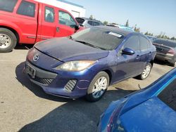 Salvage cars for sale at Rancho Cucamonga, CA auction: 2012 Mazda 3 I