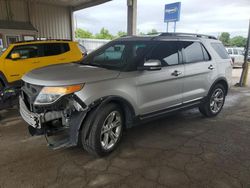 Salvage cars for sale at Fort Wayne, IN auction: 2011 Ford Explorer Limited