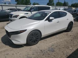 Salvage cars for sale at Lansing, MI auction: 2023 Mazda 3 Premium