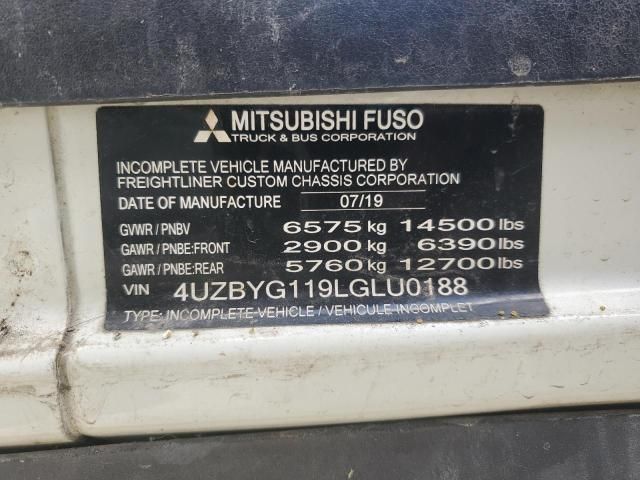 2020 Mitsubishi Fuso Truck OF America INC FE Feczts