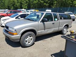 Chevrolet S10 salvage cars for sale: 2001 Chevrolet S Truck S10