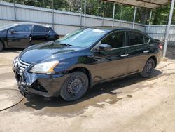 Salvage cars for sale at Austell, GA auction: 2014 Nissan Sentra S