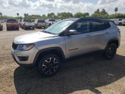 Salvage cars for sale at Mercedes, TX auction: 2020 Jeep Compass Trailhawk