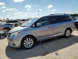 Toyota salvage cars for sale: 2015 Toyota Sienna XLE