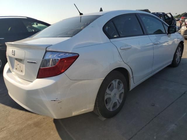 2012 Honda Civic Hybrid L