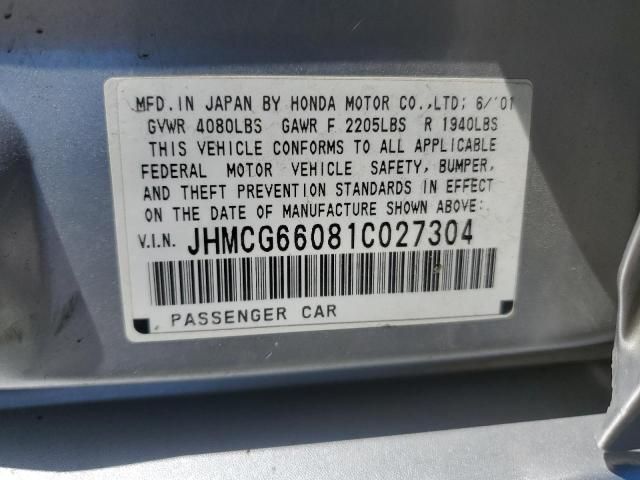 2001 Honda Accord EX