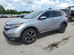 Salvage cars for sale at Cahokia Heights, IL auction: 2017 Honda CR-V Touring