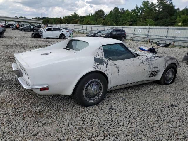 1971 Chevrolet Corv Hood