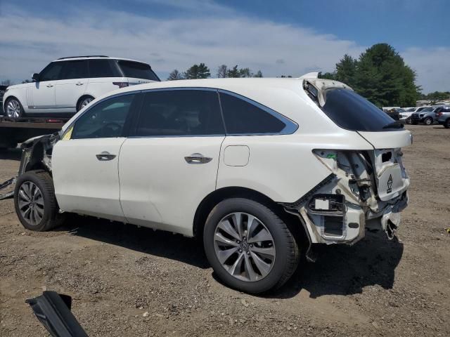 2016 Acura MDX Technology