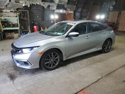 Honda Civic ex salvage cars for sale: 2020 Honda Civic EX