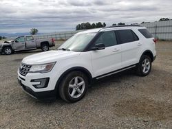 Salvage cars for sale from Copart Anderson, CA: 2017 Ford Explorer XLT