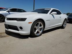 Salvage cars for sale at Grand Prairie, TX auction: 2014 Chevrolet Camaro LT