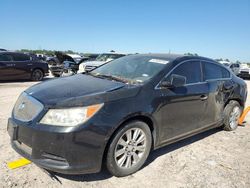 Salvage cars for sale at Houston, TX auction: 2010 Buick Lacrosse CX