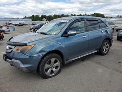 Acura mdx Vehiculos salvage en venta: 2007 Acura MDX Sport