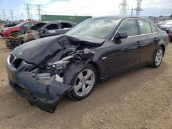 BMW 530 xi salvage cars for sale: 2007 BMW 530 XI