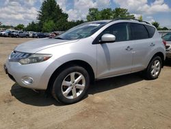 Salvage cars for sale at Finksburg, MD auction: 2010 Nissan Murano S