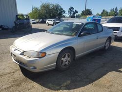 Chevrolet Montecarlo salvage cars for sale: 2005 Chevrolet Monte Carlo LS