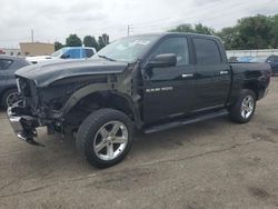 Salvage cars for sale at Moraine, OH auction: 2012 Dodge RAM 1500 SLT