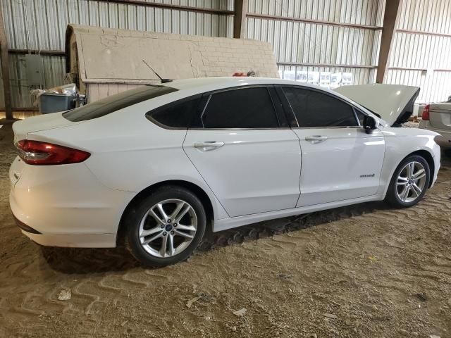 2018 Ford Fusion S Hybrid