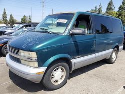 Salvage trucks for sale at Rancho Cucamonga, CA auction: 1997 Chevrolet Astro