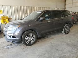 Salvage cars for sale at Abilene, TX auction: 2017 Honda Pilot EX