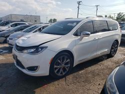 Salvage cars for sale at Chicago Heights, IL auction: 2017 Chrysler Pacifica Limited