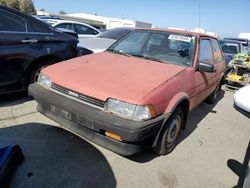 Salvage cars for sale at Martinez, CA auction: 1988 Toyota Corolla FX
