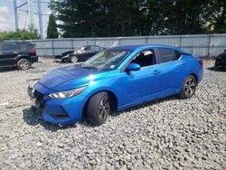 Salvage cars for sale at Windsor, NJ auction: 2022 Nissan Sentra SV