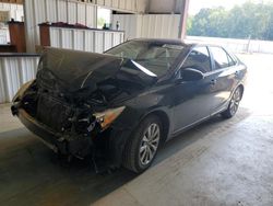 Salvage cars for sale at Grenada, MS auction: 2016 Toyota Camry LE