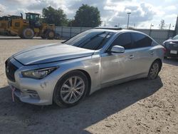 Salvage cars for sale at Apopka, FL auction: 2017 Infiniti Q50 Premium