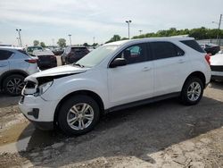 Salvage cars for sale at Indianapolis, IN auction: 2010 Chevrolet Equinox LS