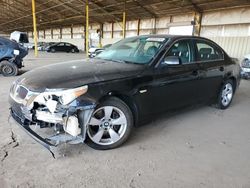 Salvage cars for sale at Phoenix, AZ auction: 2007 BMW 530 I