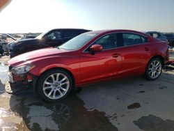 Salvage cars for sale at Grand Prairie, TX auction: 2017 Mazda 6 Touring