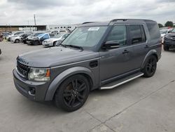 Salvage cars for sale at Grand Prairie, TX auction: 2016 Land Rover LR4 HSE