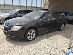 Chevrolet salvage cars for sale: 2011 Chevrolet Malibu 1LT