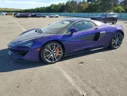 Salvage cars for sale at Brookhaven, NY auction: 2018 Mclaren Automotive 570S