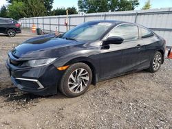 Honda salvage cars for sale: 2020 Honda Civic LX