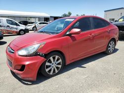 Salvage cars for sale at Fresno, CA auction: 2012 Hyundai Accent GLS
