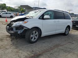 Salvage cars for sale at Lebanon, TN auction: 2015 Toyota Sienna LE