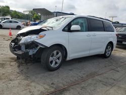 Toyota Sienna le salvage cars for sale: 2015 Toyota Sienna LE