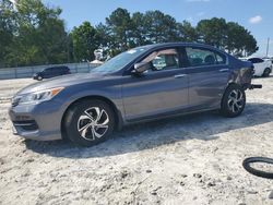 Honda Accord Vehiculos salvage en venta: 2017 Honda Accord LX