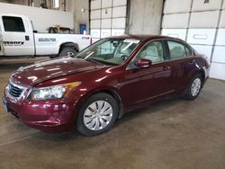 Honda Accord lx salvage cars for sale: 2010 Honda Accord LX