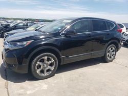 Salvage cars for sale at Grand Prairie, TX auction: 2017 Honda CR-V EXL