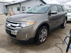 Salvage cars for sale from Copart Pekin, IL: 2012 Ford Edge Limited
