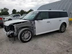 Salvage cars for sale at Wichita, KS auction: 2015 Ford Flex SEL