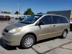 Toyota Vehiculos salvage en venta: 2005 Toyota Sienna CE