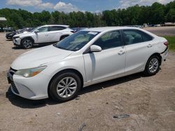 Salvage cars for sale from Copart Charles City, VA: 2015 Toyota Camry LE