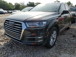 Salvage cars for sale at Columbus, OH auction: 2017 Audi Q7 Premium