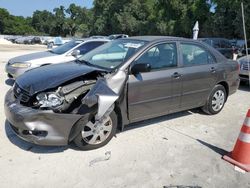 Salvage cars for sale from Copart Ocala, FL: 2008 Toyota Corolla CE